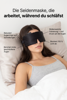 Die Seidenmaske, die arbeitet, während du schläfst